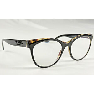 Prada VPR 05W 389-101 Tortoise Womens Cat Eye 53-19-140mm Eyeglasses FRAMES ONLY